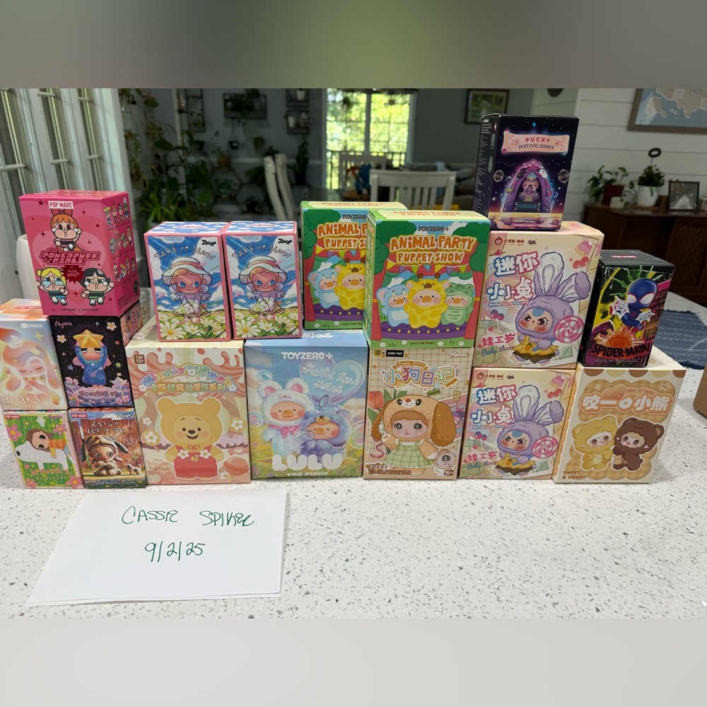 Popmart items for sale!
